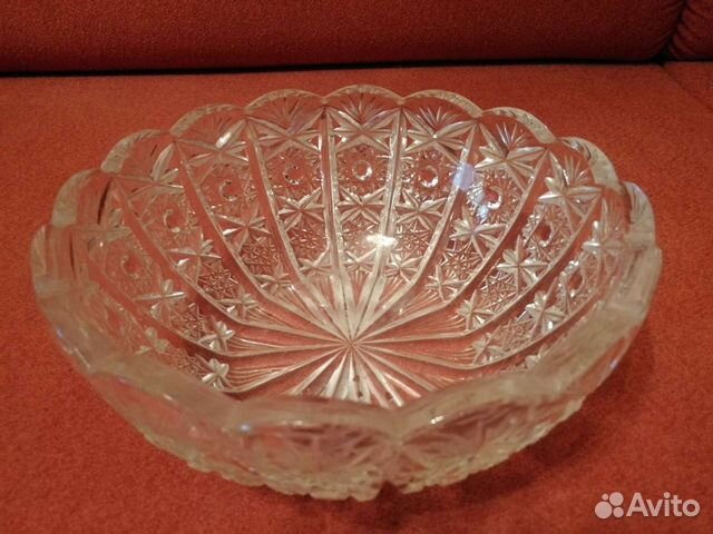 Хрустальная ваза