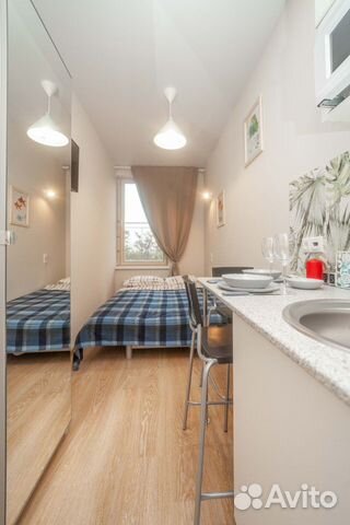 

Квартира-студия, 13 м², 1 кровать