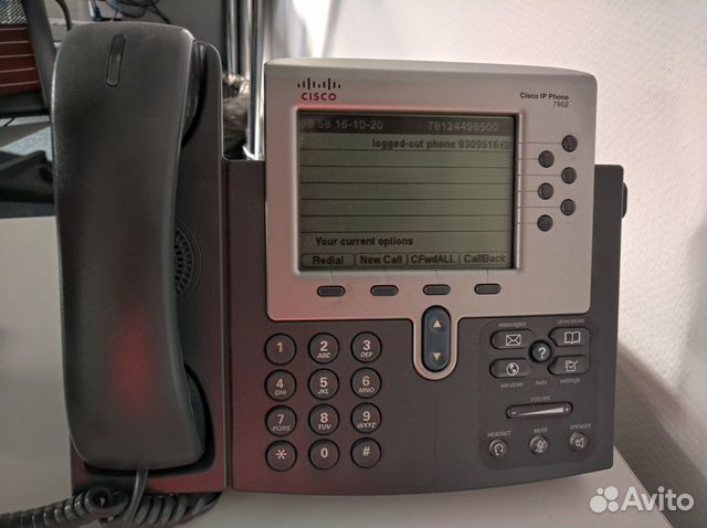 Телефон IP Cisco 7962