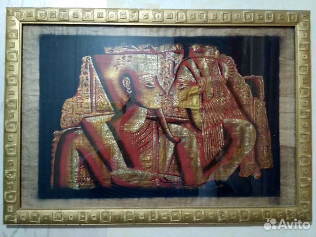 Картина на египетском папирусе