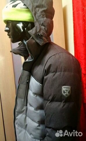 Новая куртка пуховая мужская Glissade 46-48