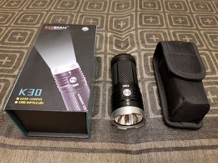 Мощный фонарь Acebeam K30 5200люмен