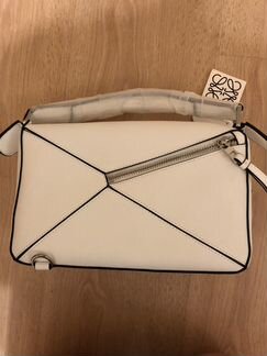 Сумка женская кожаная белая