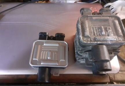 Блок управления вентилятором land rover