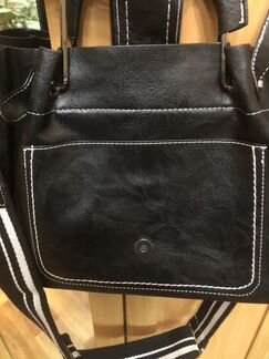 Винтажная женская сумка-мессенджер через плечо