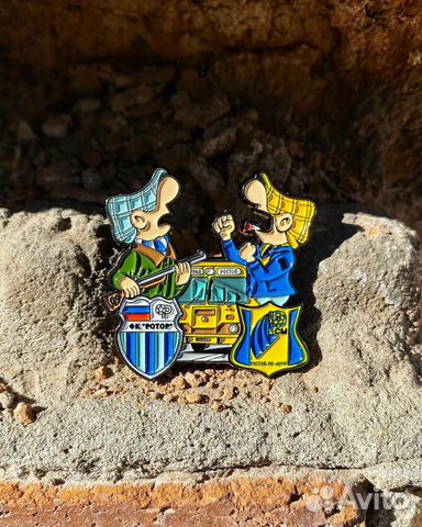 Значок Ротор vs Ростсельмаш Ростов