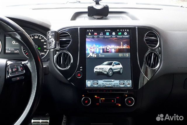 Android стиль Tesla Tiguan 2007 - 2016, есть Teyes