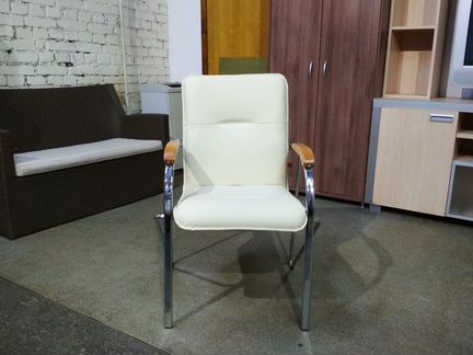 Кресло конференц Самба Хром. Новое