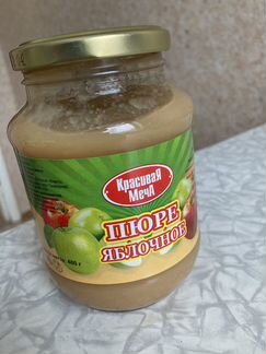 Яблочное пюре