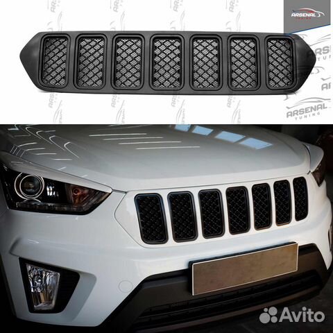 Решетка радиатора Cherokee для Hyundai Creta