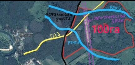 Участок 75 га (ИЖС)