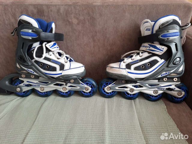 Роликовые коньки детские раздвижные