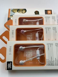 HandsFree (Гарнитура) J-180A белый