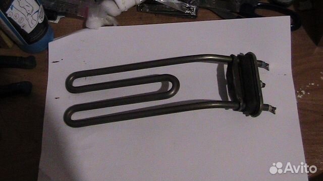 Изогнутый тэнtf1 1950 W6205 от стиральной машины