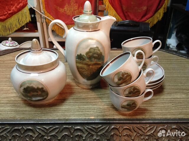 Кофейные, Чайные сервизы СССР, Украина, Япония