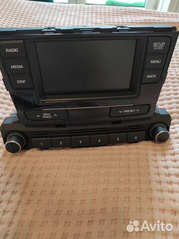 Штатная магнитола hyndai solaris 2 от 2017 года