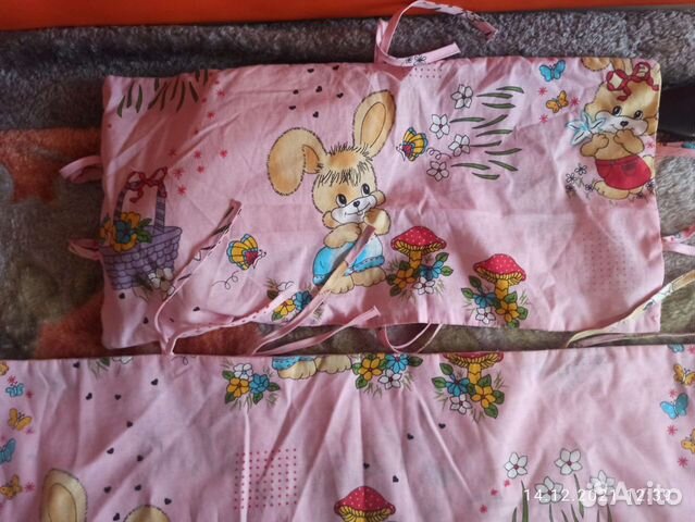 Бортики в кроватку