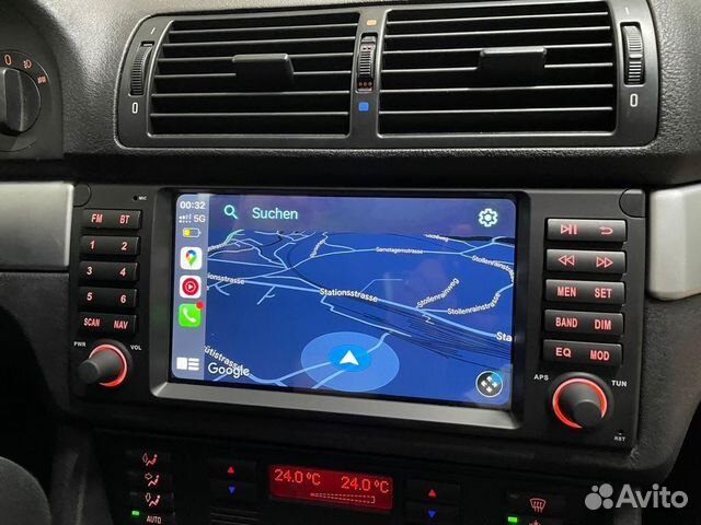 Штатная магнитола android на BMW E 39 4/64