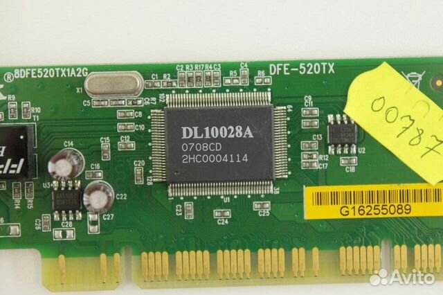 Сетевая карта D-Link DFE-520TX 10/100 Mb/s