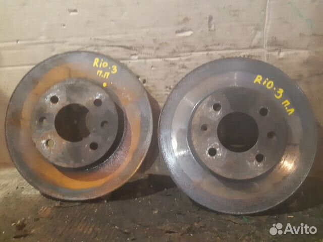 Диски тормозные передние Kia Rio 3