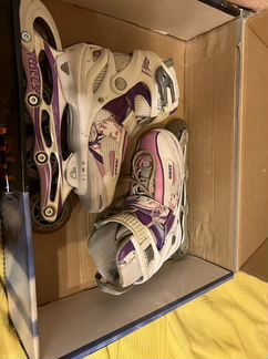 Роликовые коньки детские раздвижные