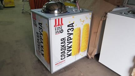Тележка для продажи вареной кукурузы