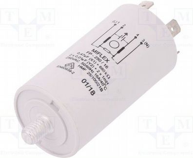 Фильтр помехоподавляющий, сетевой, 250В AC