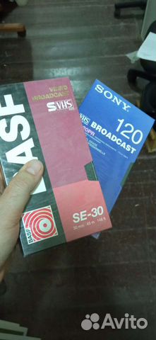Видеокассета Sony broadcast 120 формата VHS