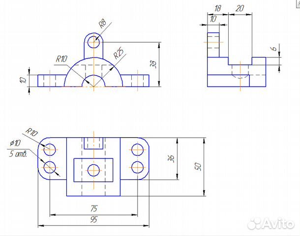 Инженерная графика, начертательная геометрия