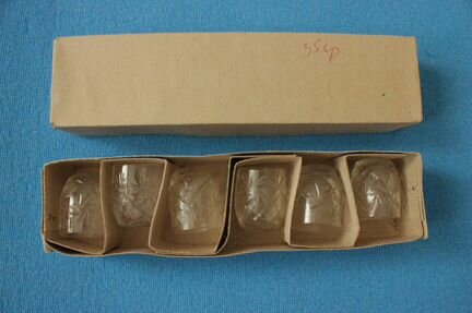 Набор стопок № 5108 1000/10 (35г). Хрусталь