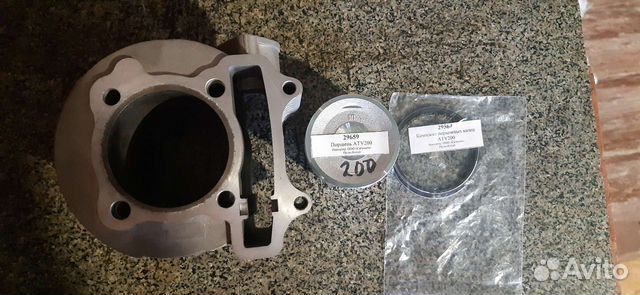 Linhai d200 цилиндр, поршень, кольца