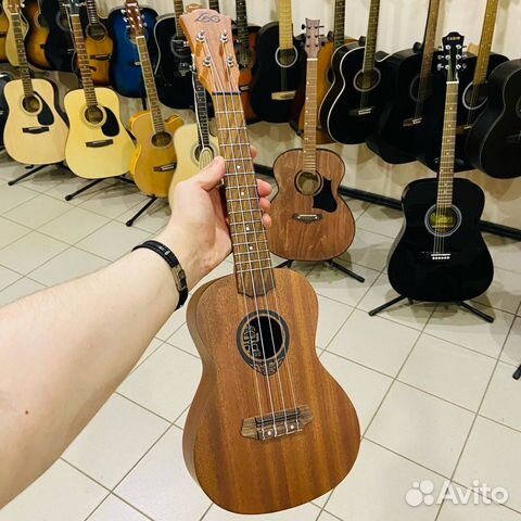 Укулеле концерт новая LAG TKU-8C