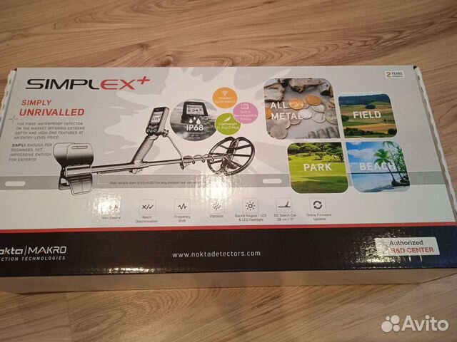 Металлоискатель nokta makro simplex plus
