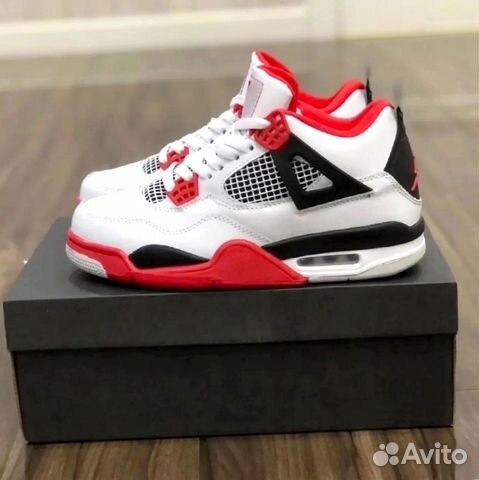 Кроссовки Nike Air Jornad 4 Retro Fire Red