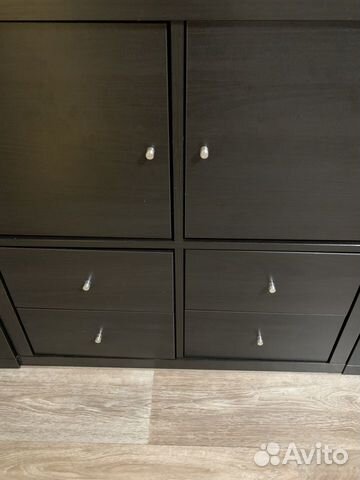 Стеллаж IKEA каллакс 2*2 со вставками