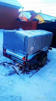 Грузоперевозки на легковом автомобиле с прицепом