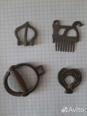 Пряжка для ремня бородочес копанина