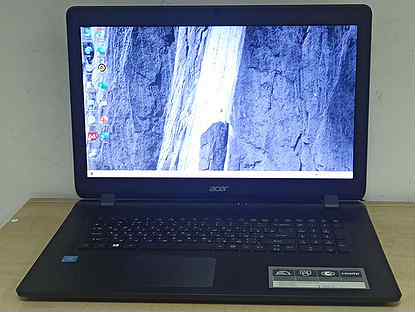 Ноутбук Acer 17"/4ядра/8гиг/120ssd