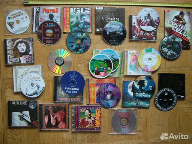 Игры Музыка Аудиокниги диски