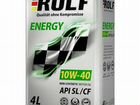 Масло моторное rolf 10w40 API SL/CF полусинтетика