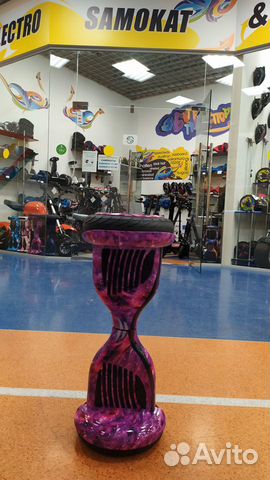 Новый гироскутер розовый космос GT 10.5 дюймов