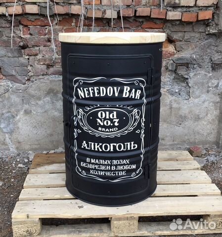 Бочка бар для интерьера и улицы