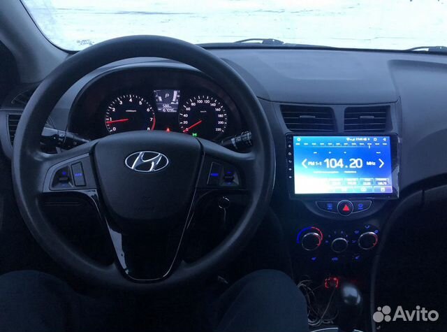 Автомагнитола Hyundai Solaris Андроид 10