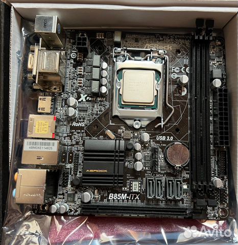 ASRock B85M-ITX и Intel Core i5-4570