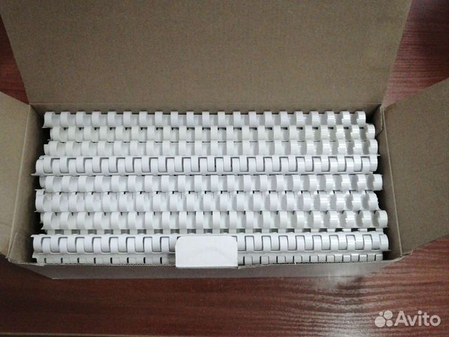 Пружинки для переплёта 14 мм на 21 кольцо пластик