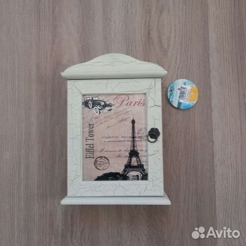Ключница деревянная Париж Новая