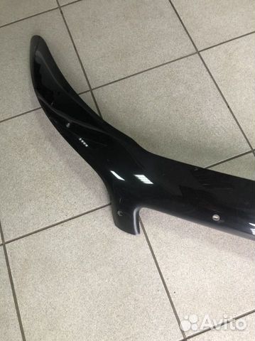 Мухобойка на капот KIA soul