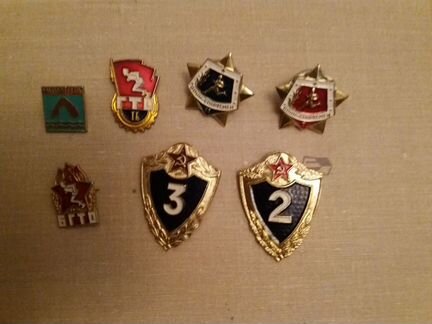 Набор значков