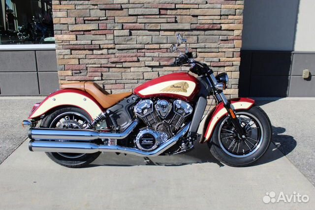 Indian,scout 1200 - IMC Red/Ivory cream