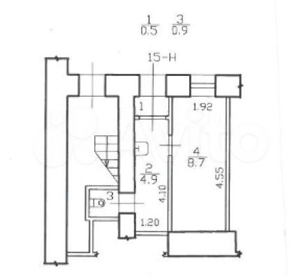 Свободного назначения, 16 м²